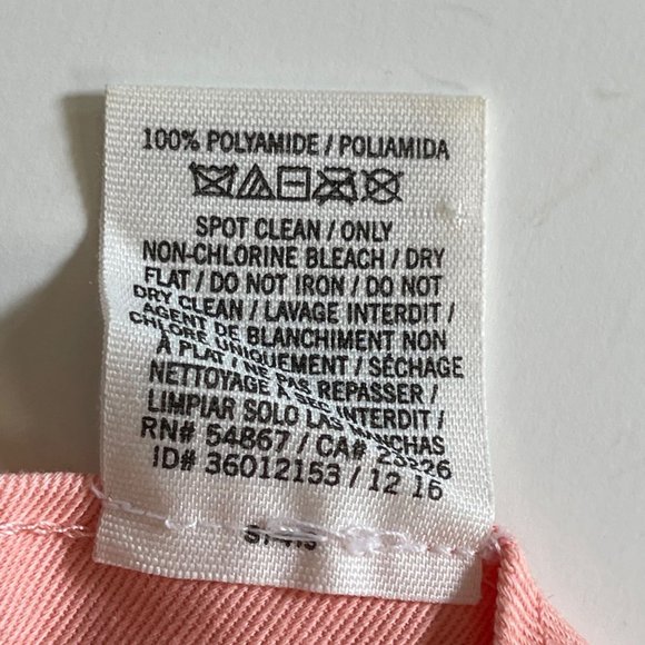 PINK by Victoria’s Secret women's fits most orange embroidered clip back hat - Picture 6 of 6